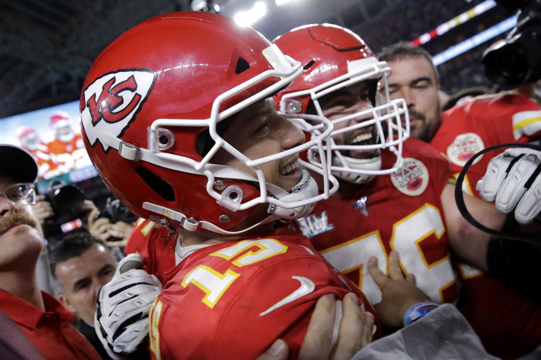 49ers Chiefs Super Bowl Football